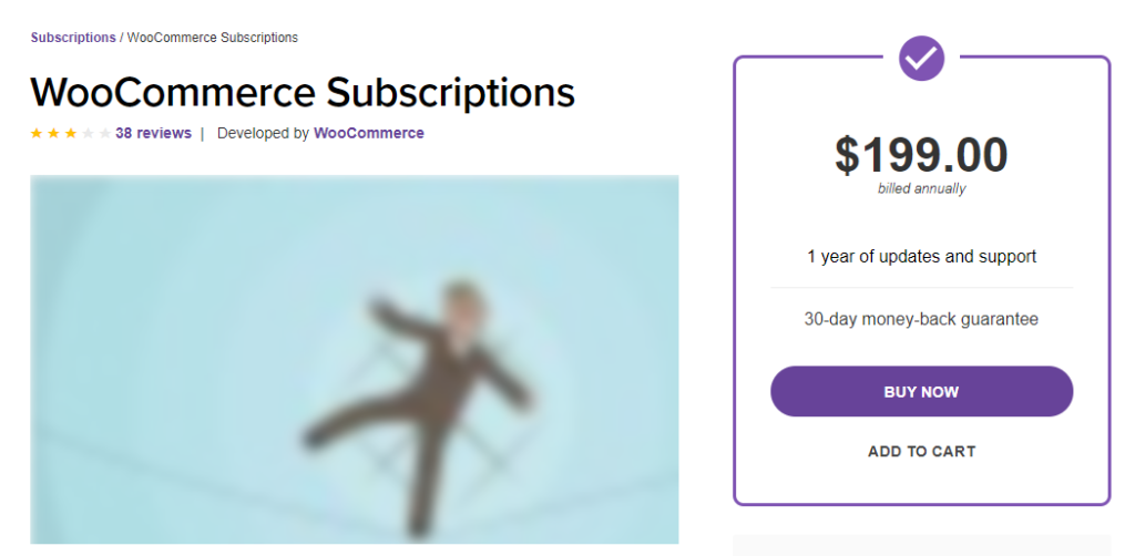WooCommerce Subscription Plugin