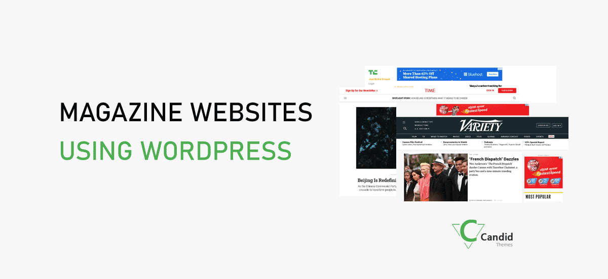 Top Magazine Websites Using WordPress
