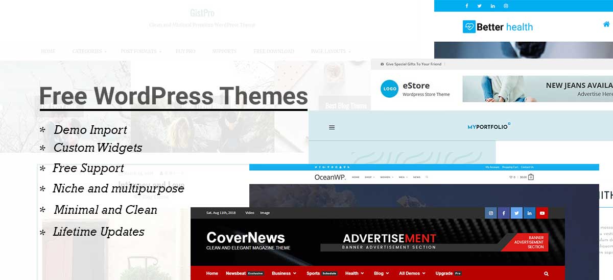 Which one is the Free WordPress Themes and Templates For 2022?