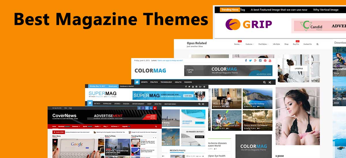 Popular and Best Free Magazine Themes and Templates for 2022