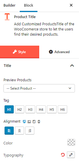 Design Elements for Customization