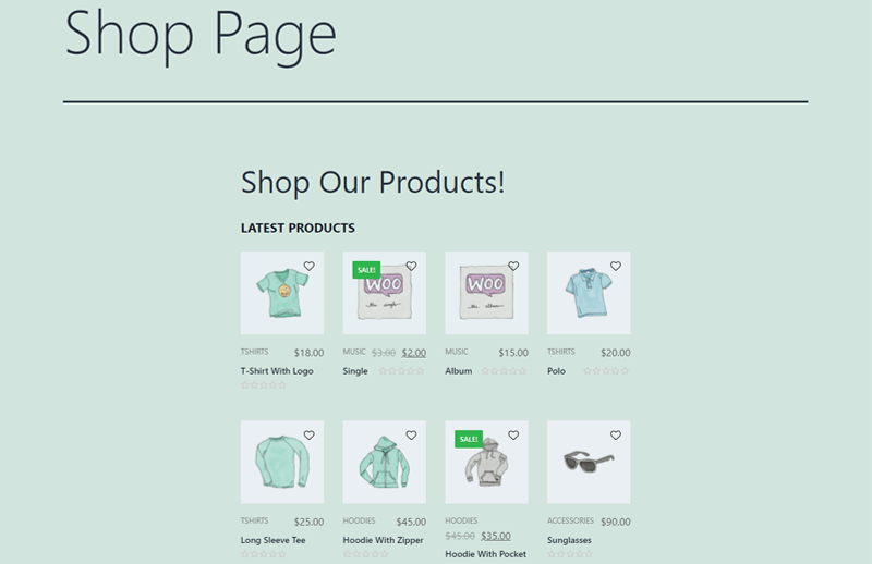 Preview WooCommerce Custom Product Layout