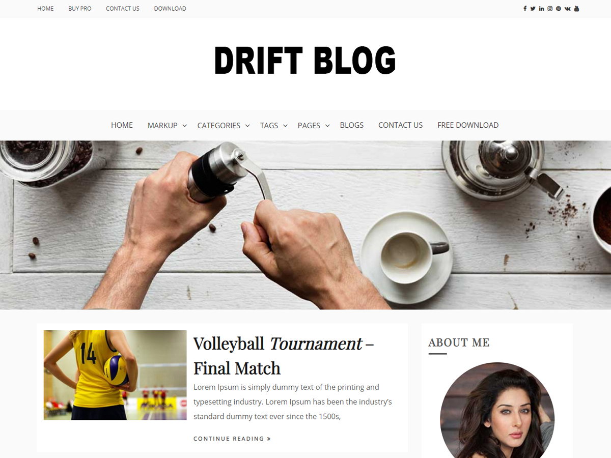 drift blog screenshot