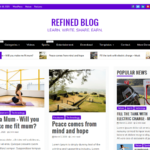 Refined Blog Theme