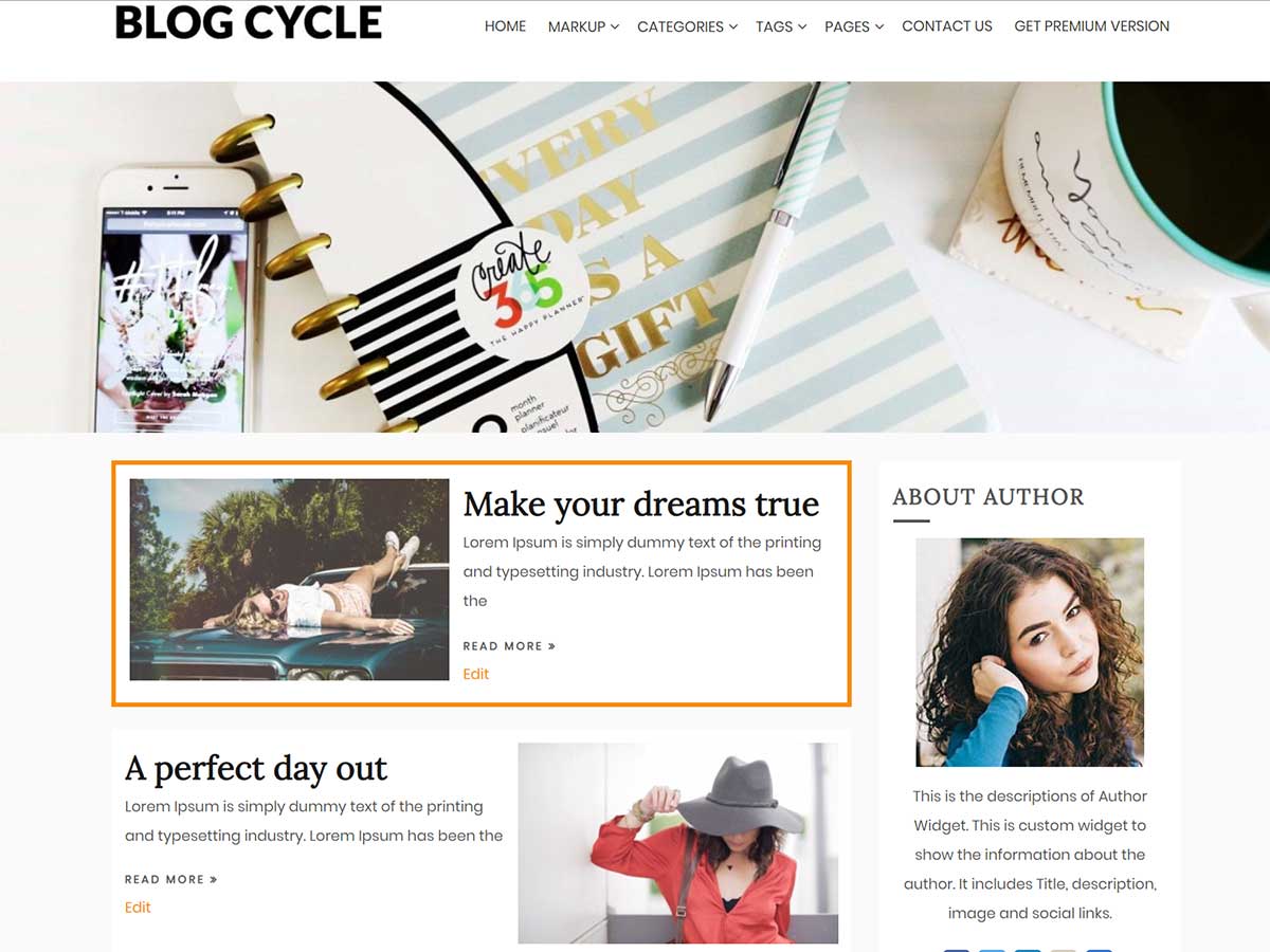 blog cycle screenshot